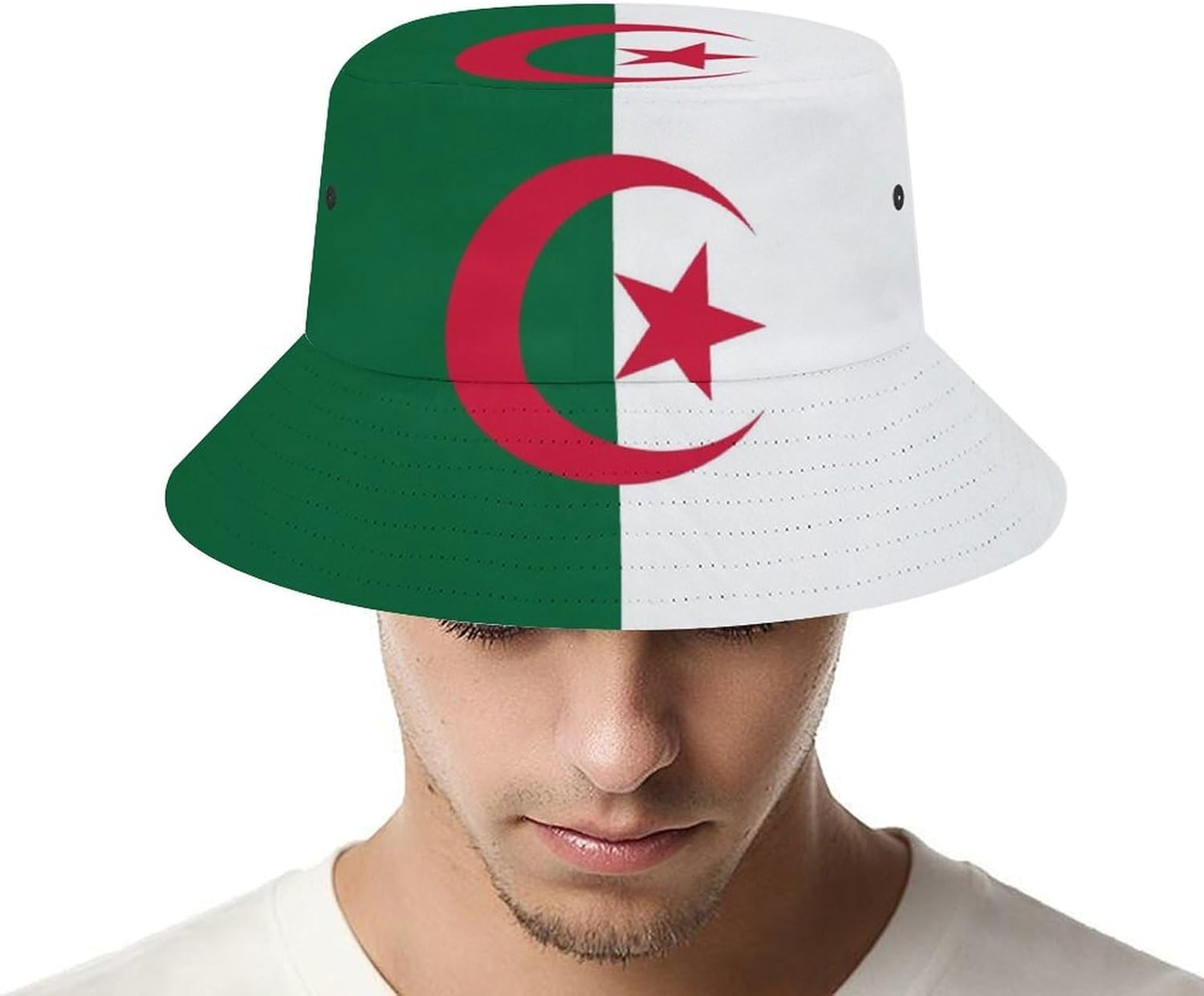 Soccer National Team Cap Fisherman Bucket Hat, Summer Beach Sun Hat for Fans Gifts - Image 3