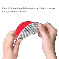 Vista 4 de 14pack Diamond Polishing Pad,Diamond Sanding Pads with 12PCS Wet/Dry Polish Pad Set for Drill Grinder Polisher 50-8000 Grit Pads for Granite Marble