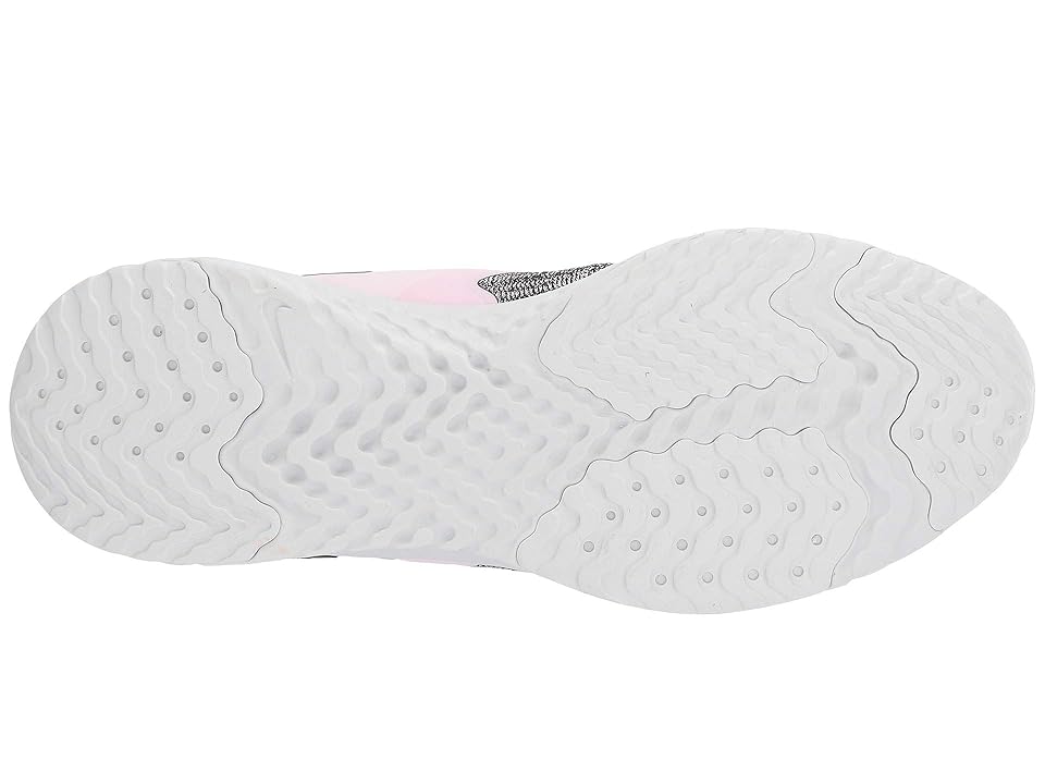 

Nike Odyssey React Flyknit 2 (Pink Foam/Black/Platinum Tint) Women's Running Shoes, Gray