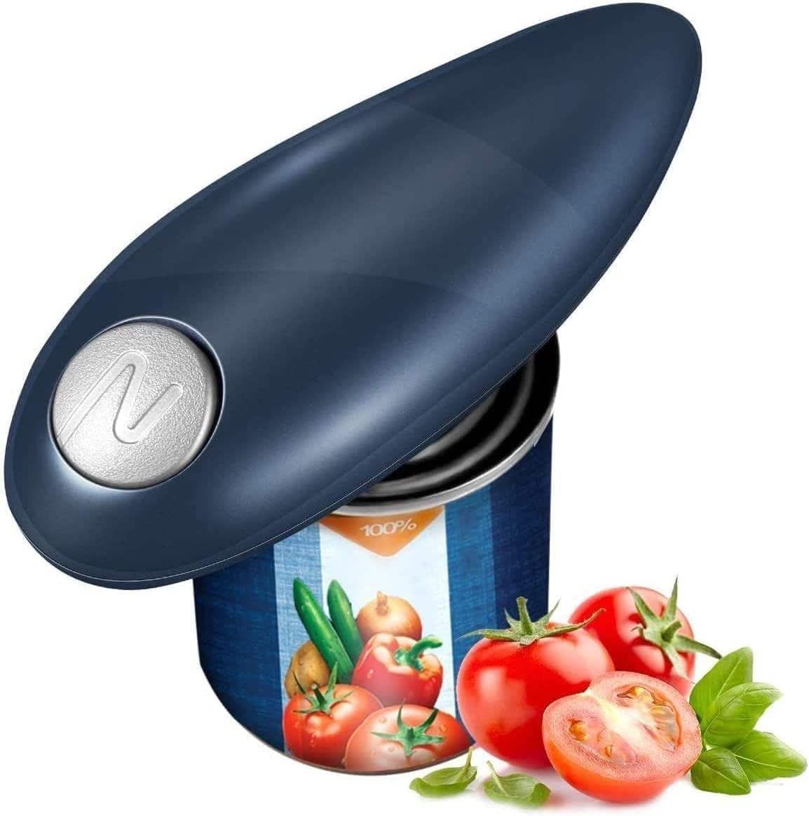 Amazon.com: One Touch Electric Can Opener Easy Open Any Can Size with ...