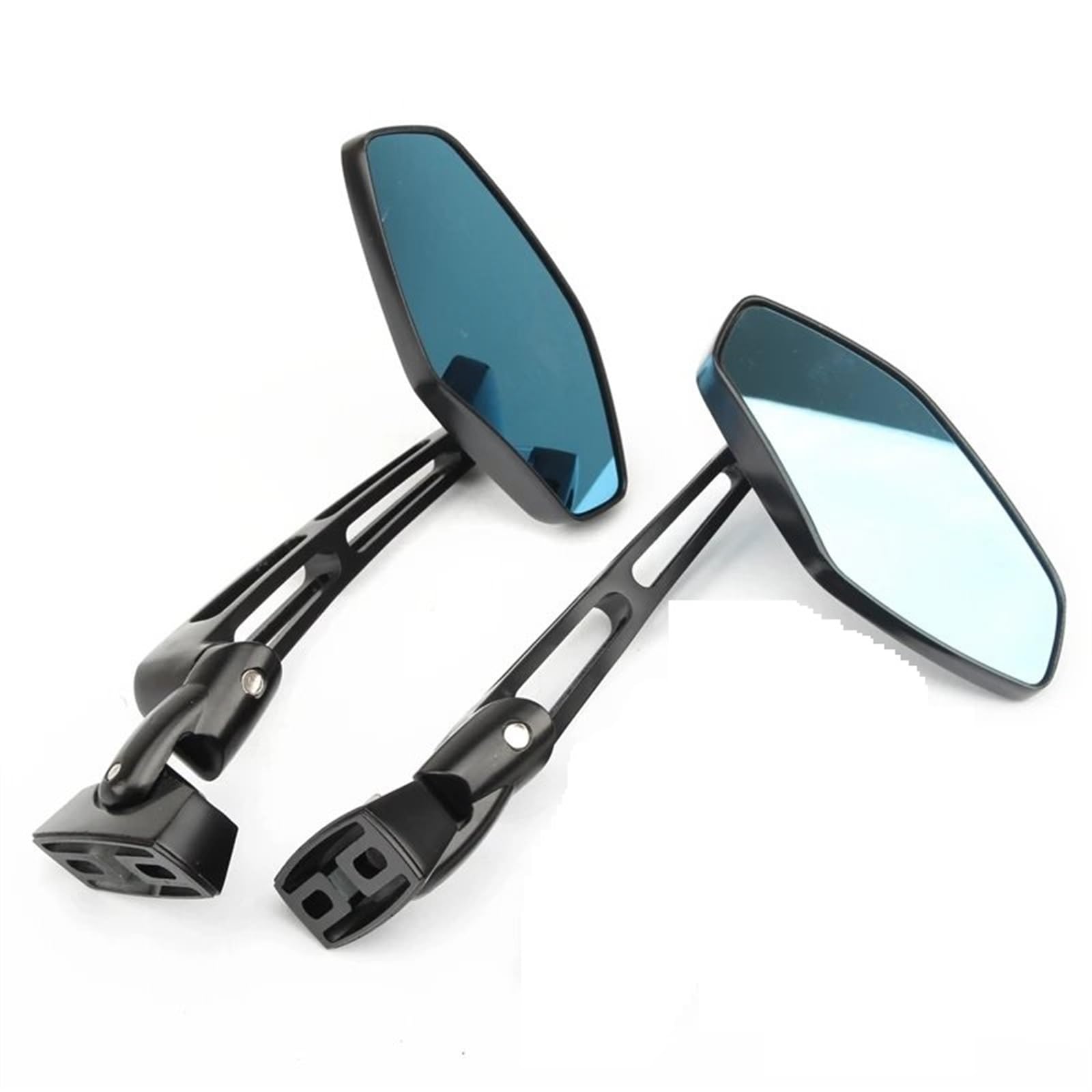 サイドミラー オートバイ用リアビューミラー 回転式リアビュー