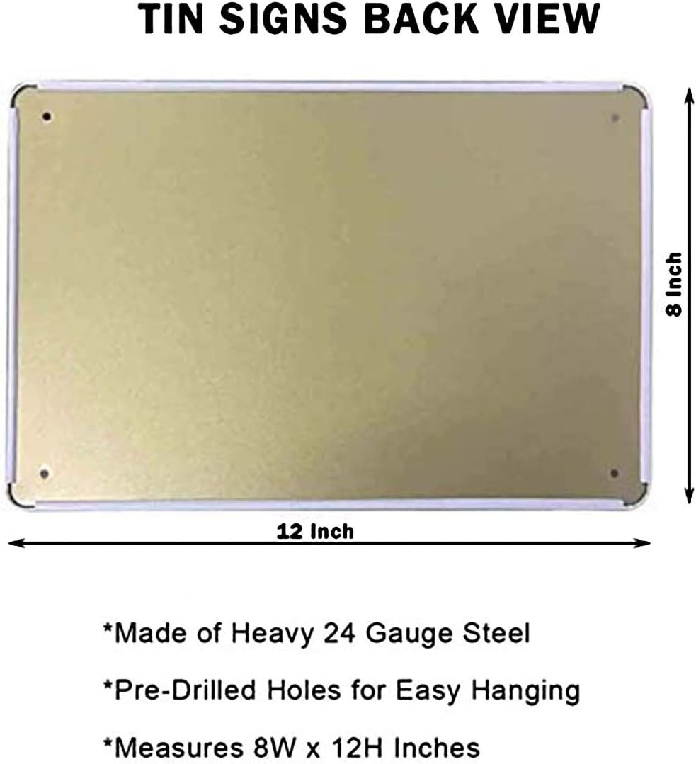 Licpact Classic Vintage Metal Sign 8x12 inches - Browning Sporting Arms Buck Deer Elk Hunter Hunting Guns Tin Sign Retro Metal Decor