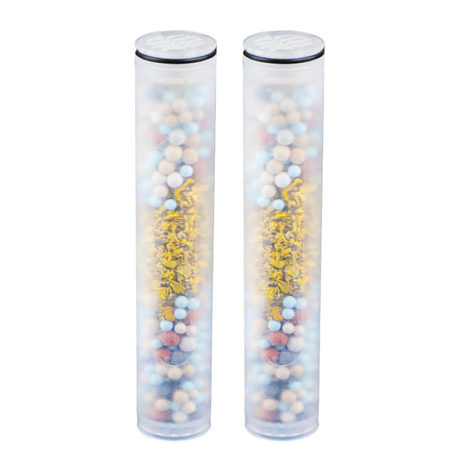 V-Frankness 2 Pack Shower Filter Replacement for Handheld Shower Head, Hard Water Replacement Filter Removes Chlorine and Harmful Substances to Help Improve Skin and Hair Health