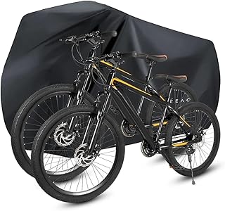 Capa de Cobrir Bicicleta Bike em Couro Aro 24/26/29 Forrada Impermeável e Anti UV