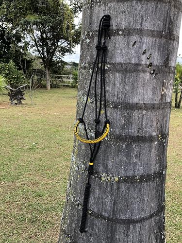 Cabresto 7 nós tradicional - em várias cores (Marrom com detalhe bege)