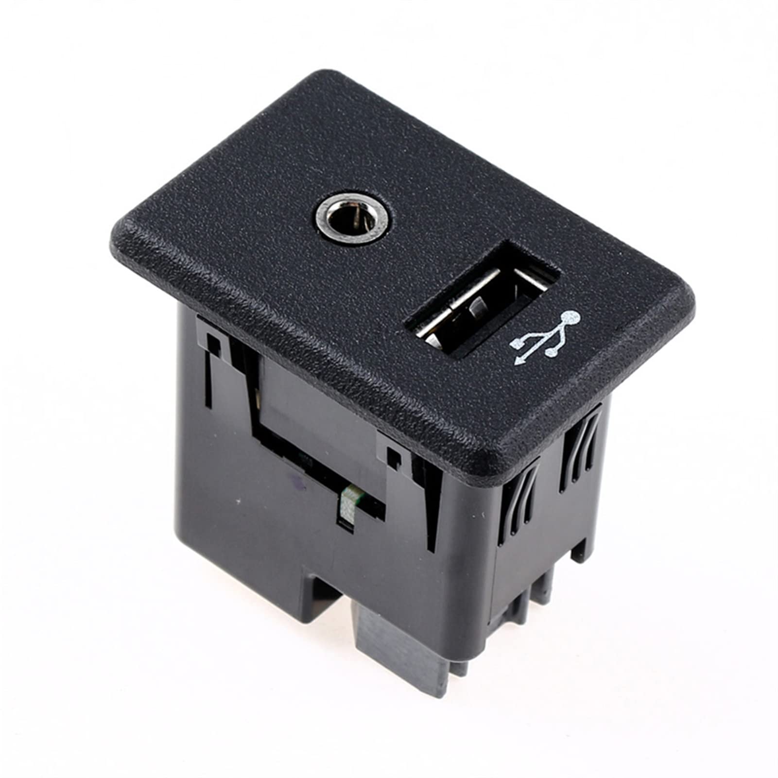 Presa USB for lettore per audio Nero opaco 1 USB, per Fiat