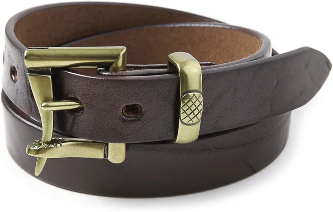 BARNS OUTFITTERS バーンズ アウトフィッターズ LE-4024 FIREMAN ゴールド バックル レザー ベルト【