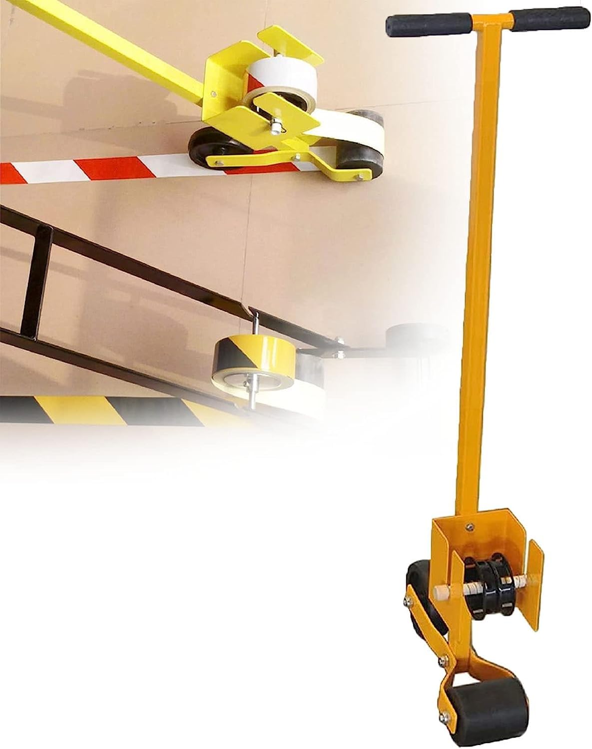 asdchZen Line Striping Machine For Asphalt Concrete Gravel, Driveway And Parking Lot Marking Applicator, Road Surface Line Marker Spray For School Factory Traffic Lane