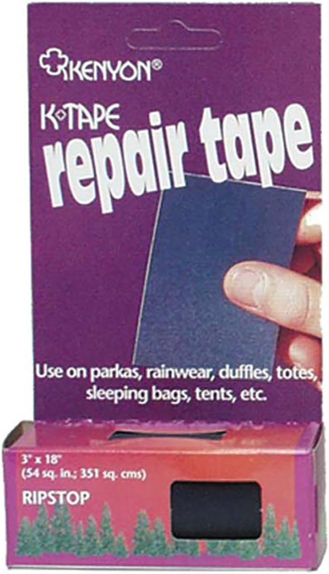 Kenyon KTape Repair Tape for Ripstop, Assorted Color, Pack of 24