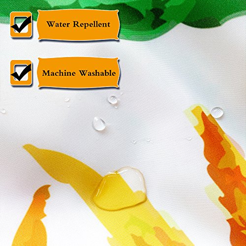 Nymb Country Farmhouse Winter Forest Shower Curtain, Xmas Pine Tree In Snow Natural Scenery, Polyester Fabric Waterproof Chrismas Bath Curtain Gray Bathroom Accessories, 69X70In, Hooks Included #TOP2