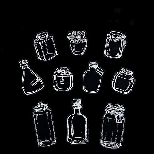 Juego de marcapáginas de flores secas, 40 piezas de fácil prensa, marcapáginas de flores secas, marcapáginas de especímenes de plantas, herbario