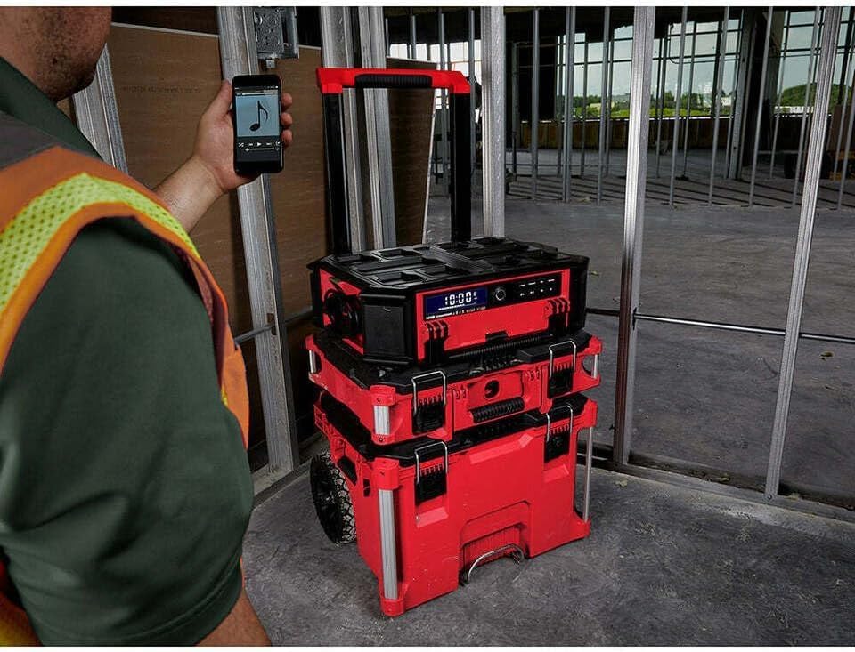 Suitable for Milwaukee 2950-20 M18 18V Packout Radio Charger - Bare Tool