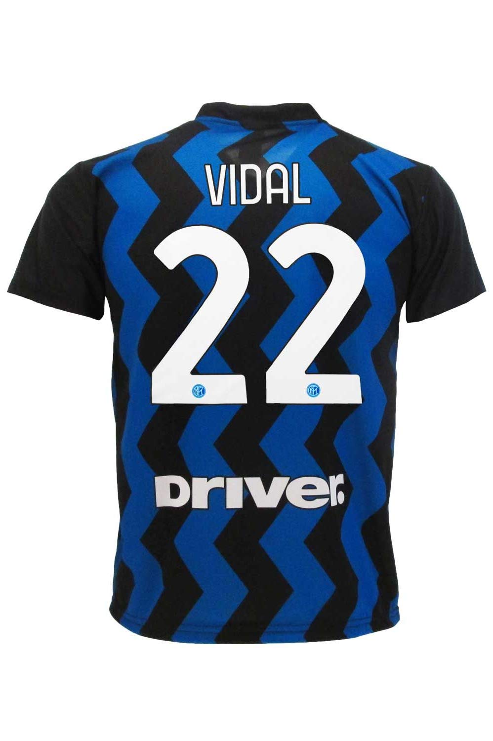 L.C. SPORT Maglia Inter Arturo Vidal Replica Autorizzata 2020-2021 Bambino  (Taglie-Anni 2 4 6 8 10 12) Adulto (S M L XL) (6/7 Anni) : Amazon.it: Moda