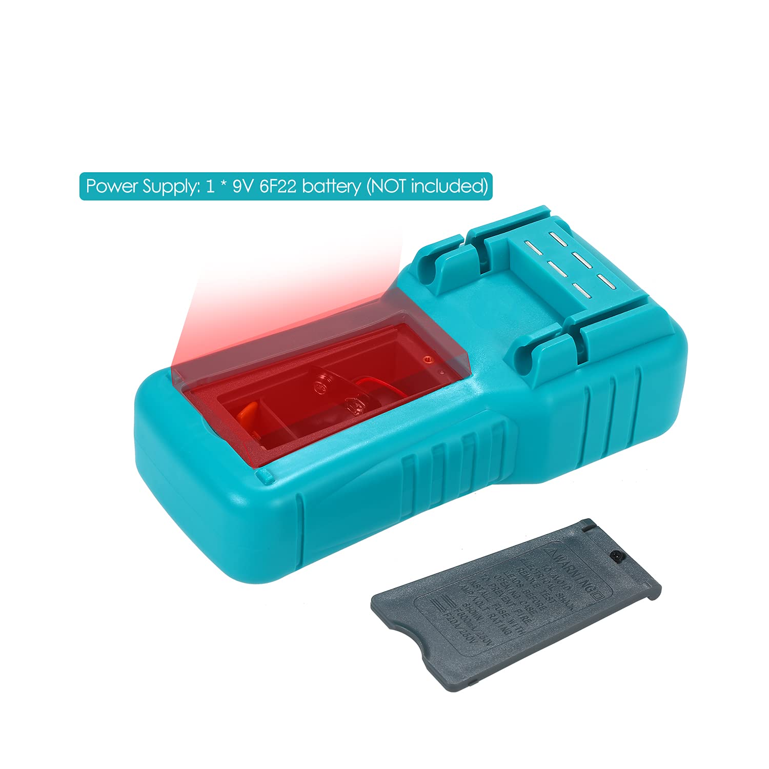 Multimètre numérique LCD 6000 points True RMS Testeur universel avec lampe de poche