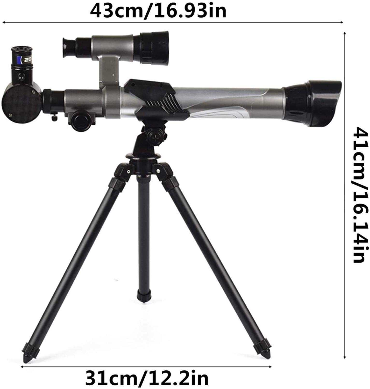 Télescope pour Adultes et Enfants, télescope pour débutants en Astronomie, télescope pour Enfants de 8 à 12 Ans, télescope débutant avec chercheur et trépied