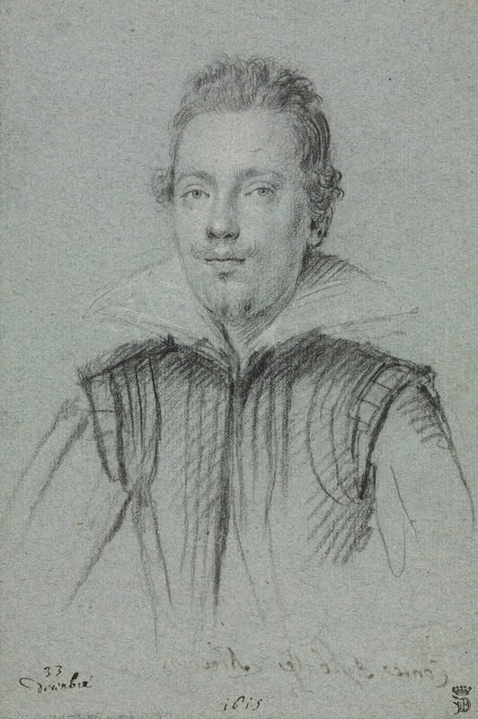 Comte Anibal Altemps (1615) Poster Print by Ottavio Leoni (18 x 24)