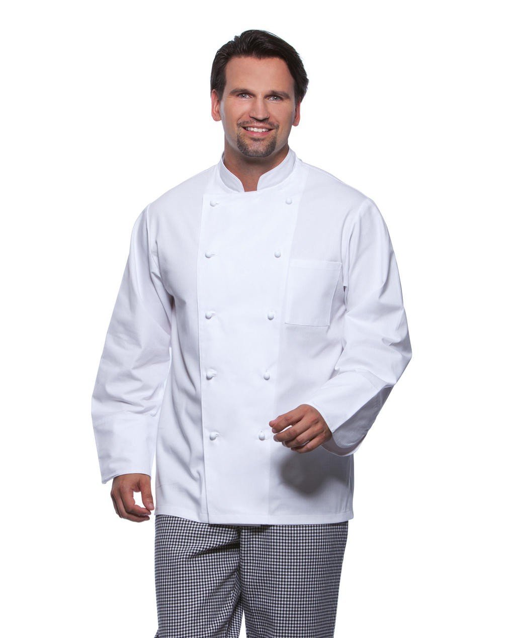 Karlowsky Chaqueta de cocinero Basic blanco - talla L
