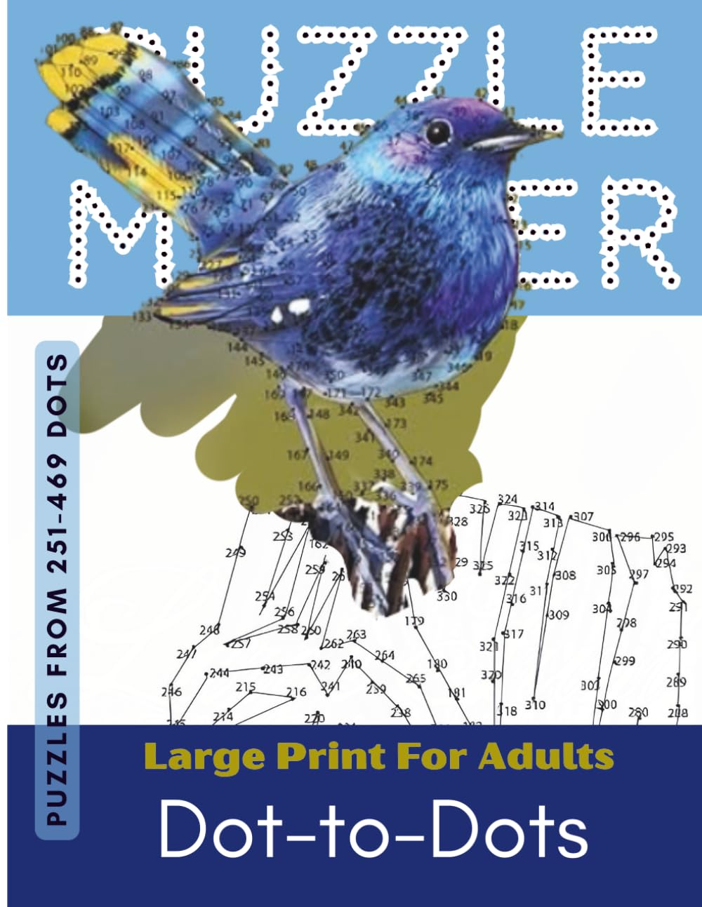 Large Print Dot-to-Dots for Adults: Volume 7
