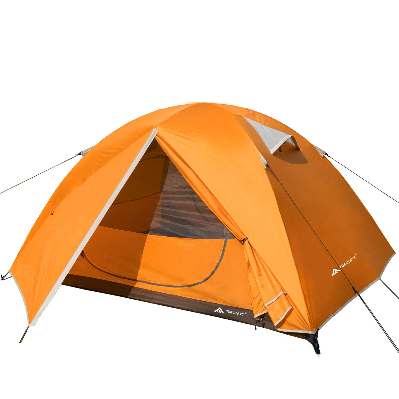 Forceatt Camping Tent 2/3/4 Person, Professional Waterproof & Windproof Lightweight Backpacking Tent Suitable for Outdoor,Hiking,Glamping.
