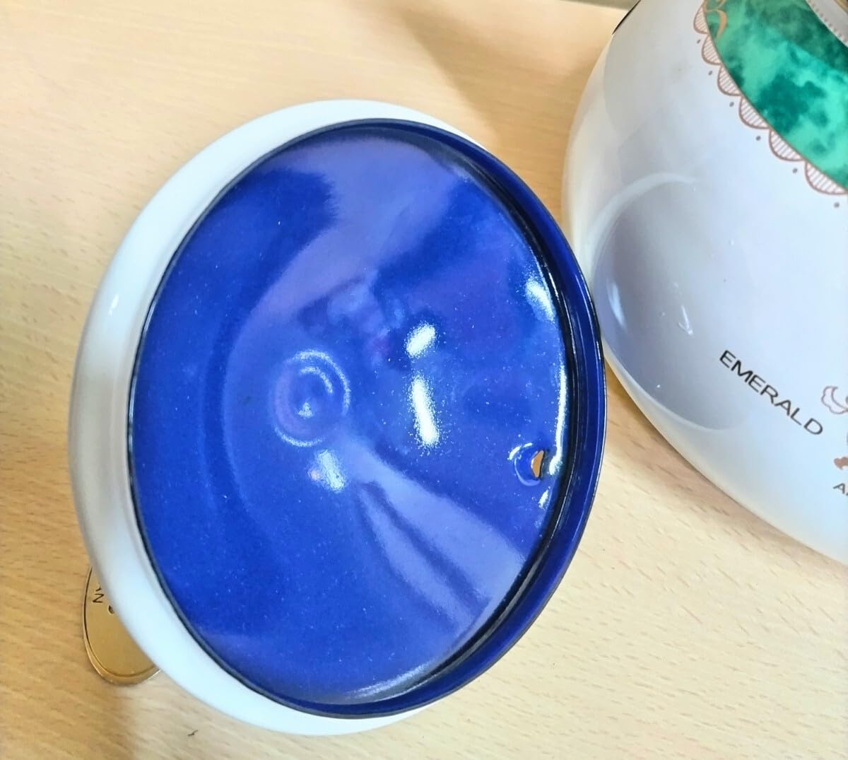 Amazon | EJIRY AEGEAN EMERALD ILLUSION ホーロー ケトル やかん