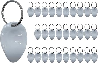30 PCS Lotto Scratcher Tool Keychain,Thumb Lottery Ticket Scratcher Key ring, Scraper for Label,Films
