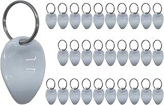 30 PCS Lotto Scratcher Tool Keychain,Thumb Lottery Ticket Scratcher Key ring, Scraper for Label,Films