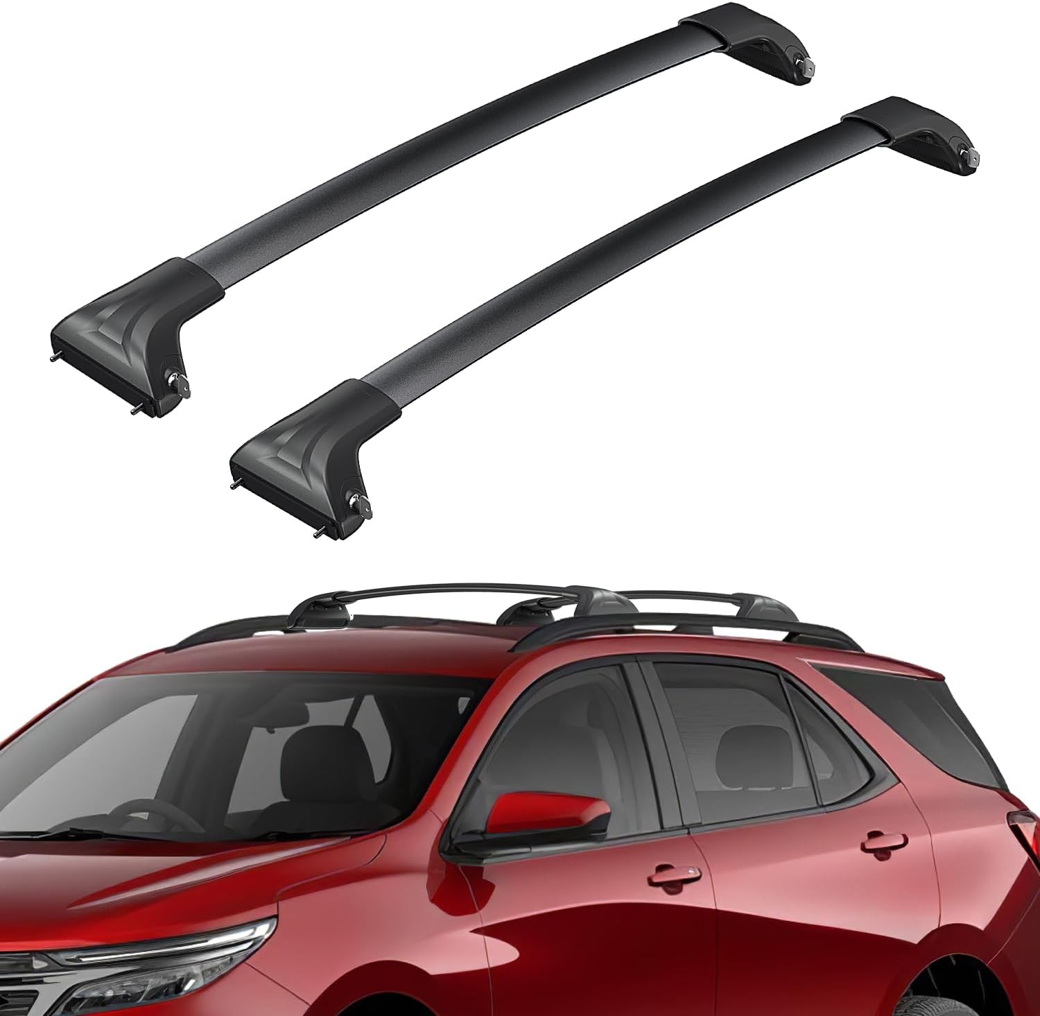 HmmtyRack Lockable Car Roof Rack Cross Bars Fit for