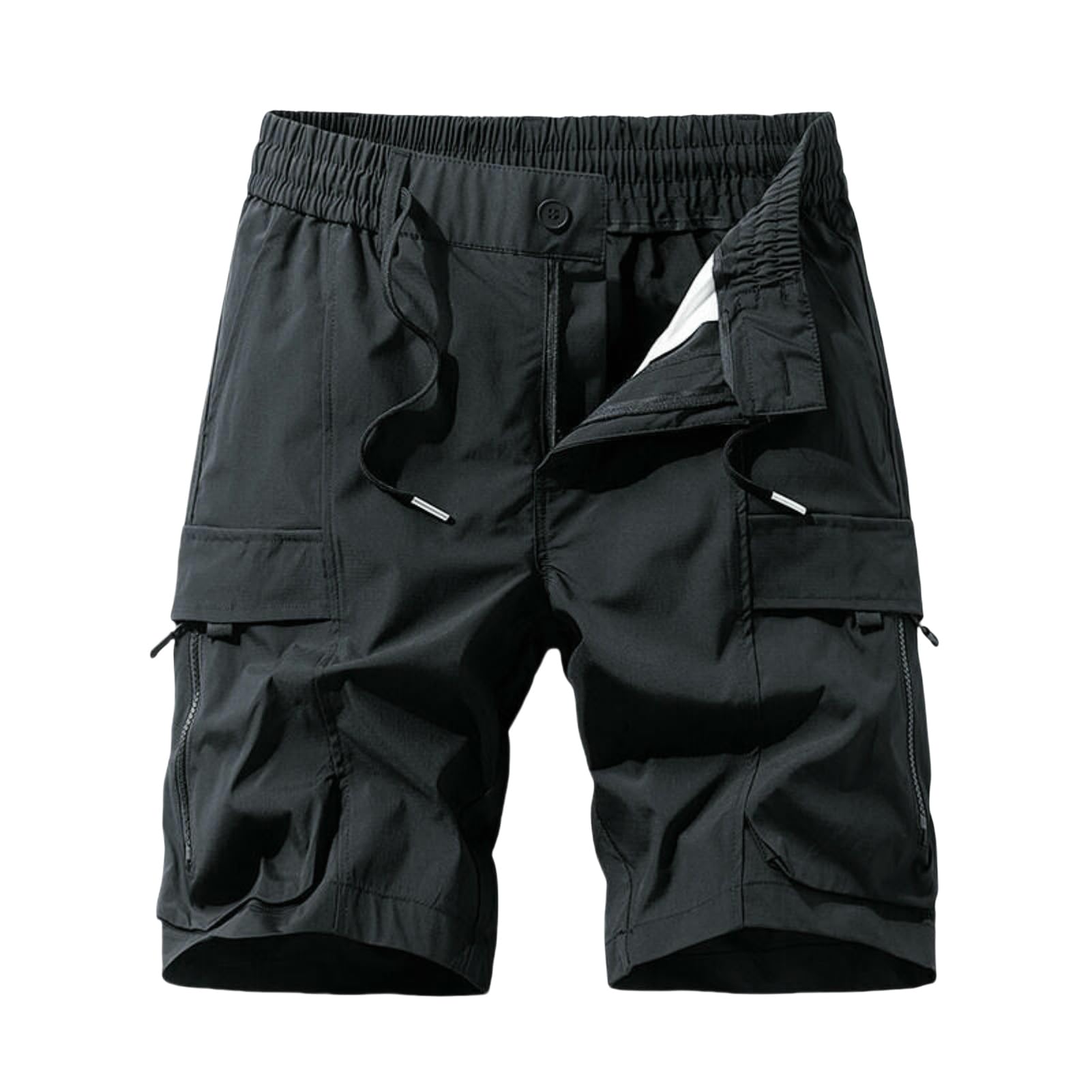 Short de travail décontracté homme vêtement d'été bermuda cargo cinq points - 8