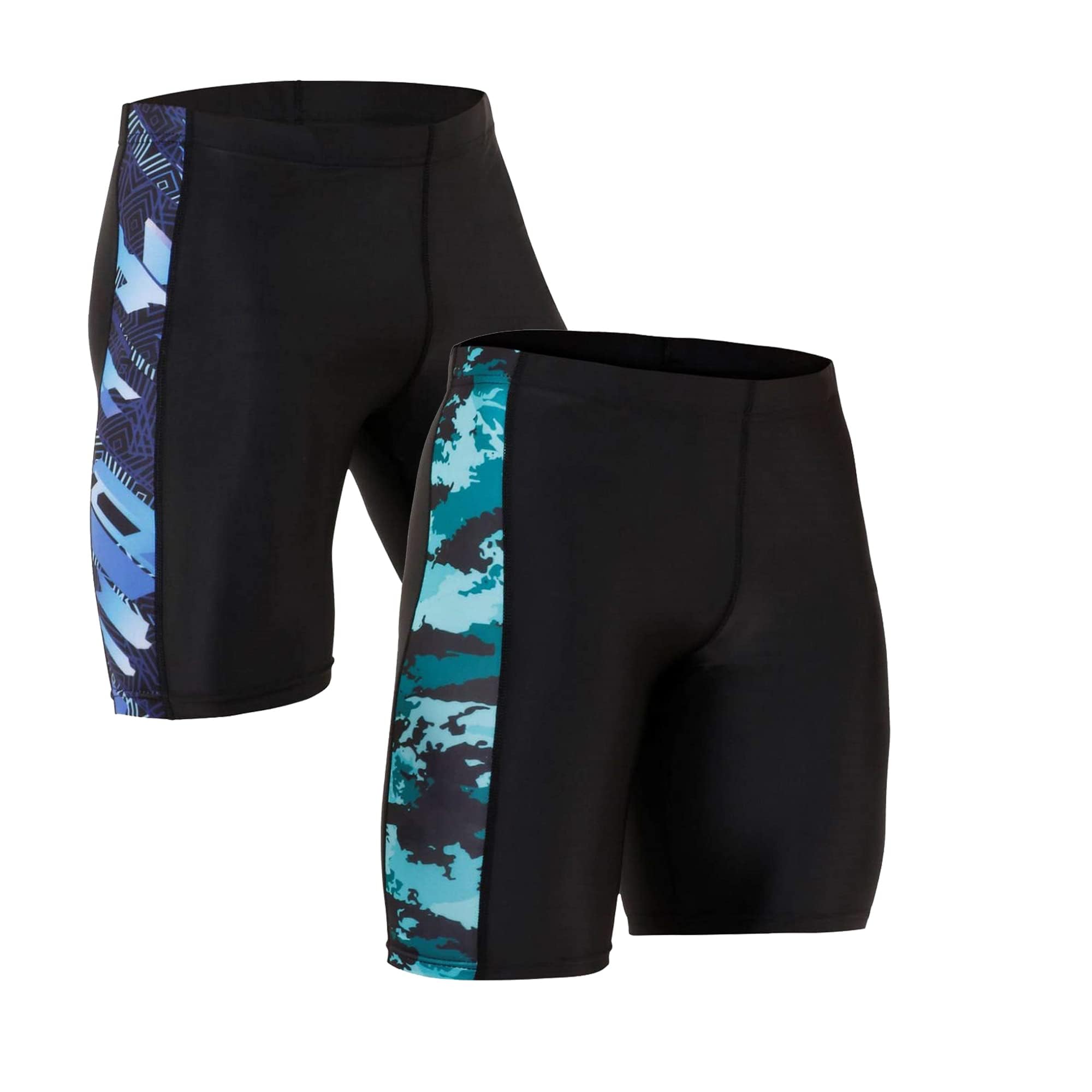 Unisex Compression Sports Shorts Half Tights Combo Pack-image-24