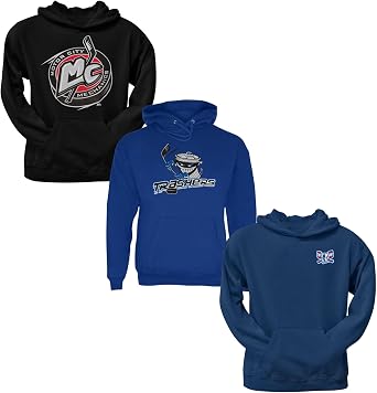 Danbury Trashers United Hockey League UHL Ultimate Collection 3 Piece Mens Pullover Hoodie Combo Gift Pack