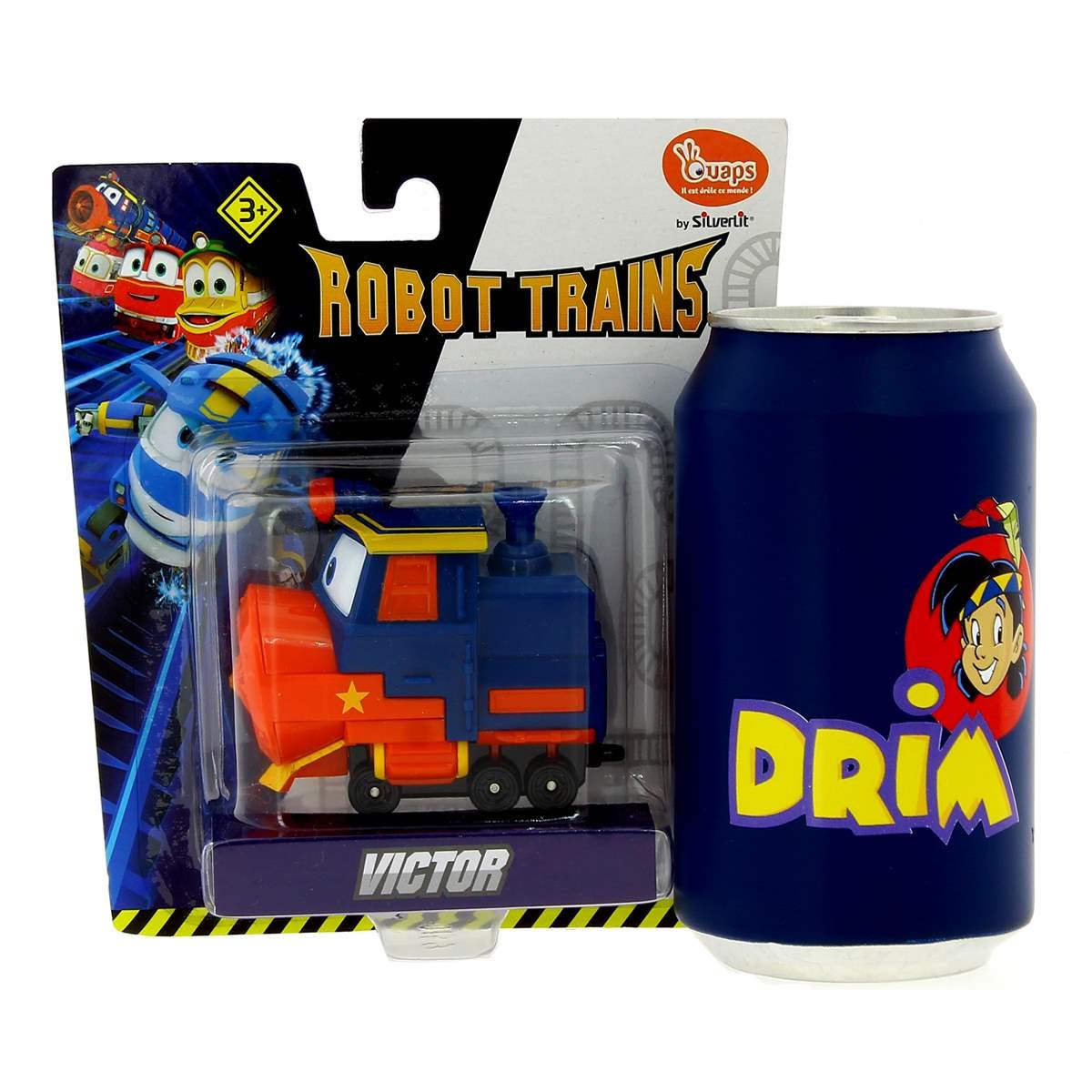 Figurine Robot Trains Transformable – Selly Ou Duck Au Choix, 10 Cm, Dès 3 Ans – Bizak