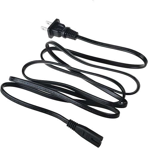 Miniatura 4 de PKPOWER Cable de alimentación de CA de 6 pies para DEWALT DCR010 JOBSITE Altavoz Bluetooth de 2 clavijas