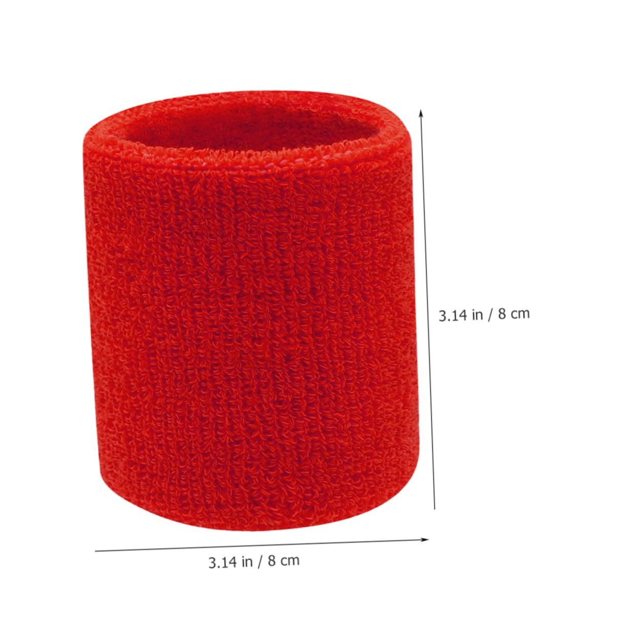 HEMOTON 2Pcs Elastic Workout Wrist Wraps for Men Breathable Wrist Sweat Bands for Fitness Running and Sports Activities Durable Blend Material