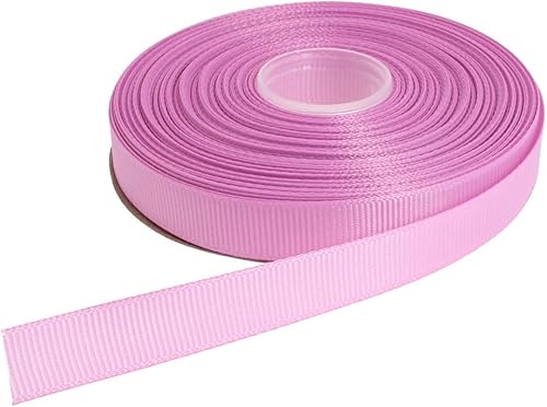 Miniatura 20 de Cinta de grogrén sólido de 25 yardas cada rollo, borde tejido 100% poliéster (3/4 pulgadas, verde)