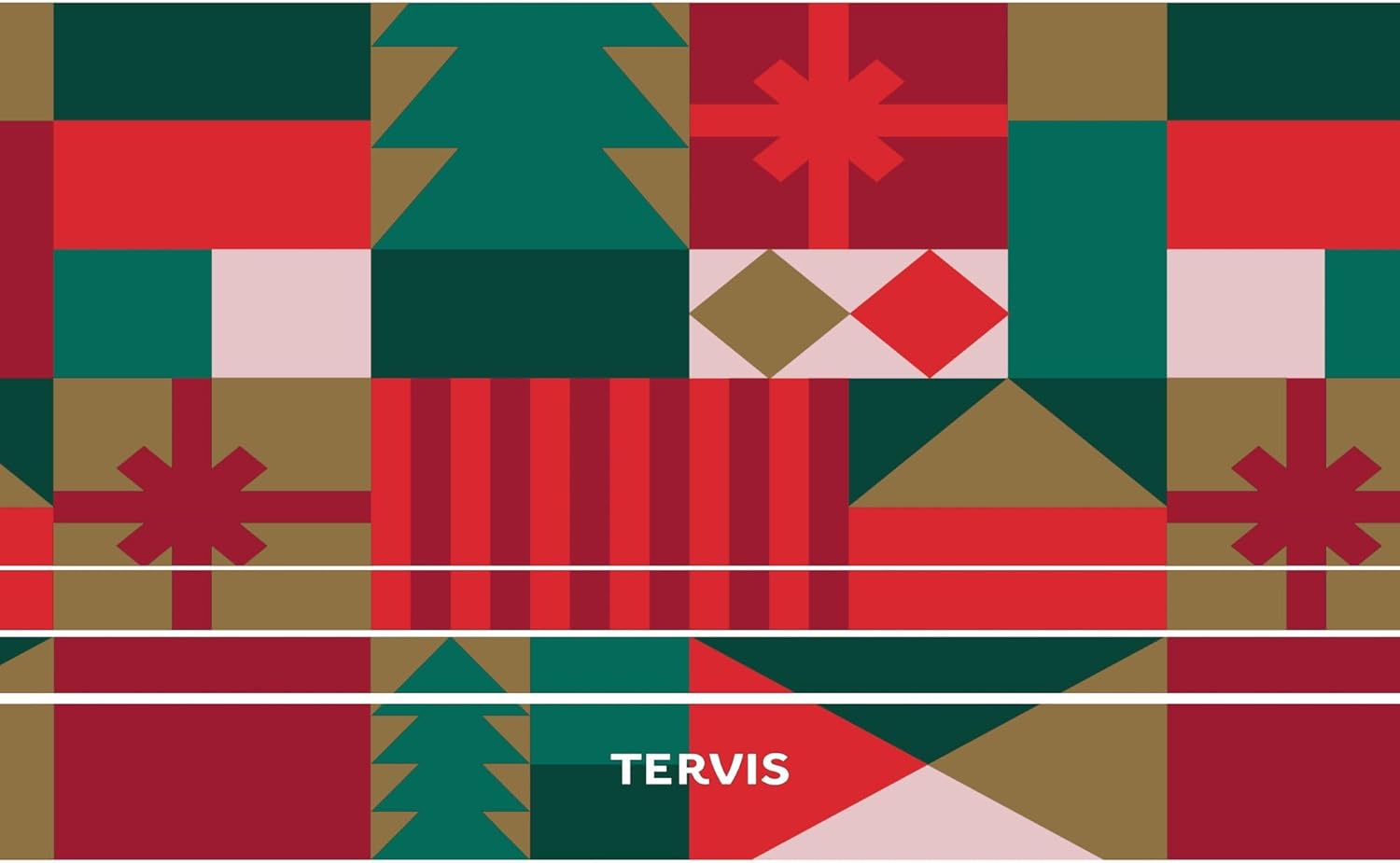 Tervis Traveler Christmas Holiday X-Mas Xtra Triple Walled Insulated Tumbler Travel Cup Keeps Drinks Cold & Hot, 20oz, Stainless Steel - Image 2