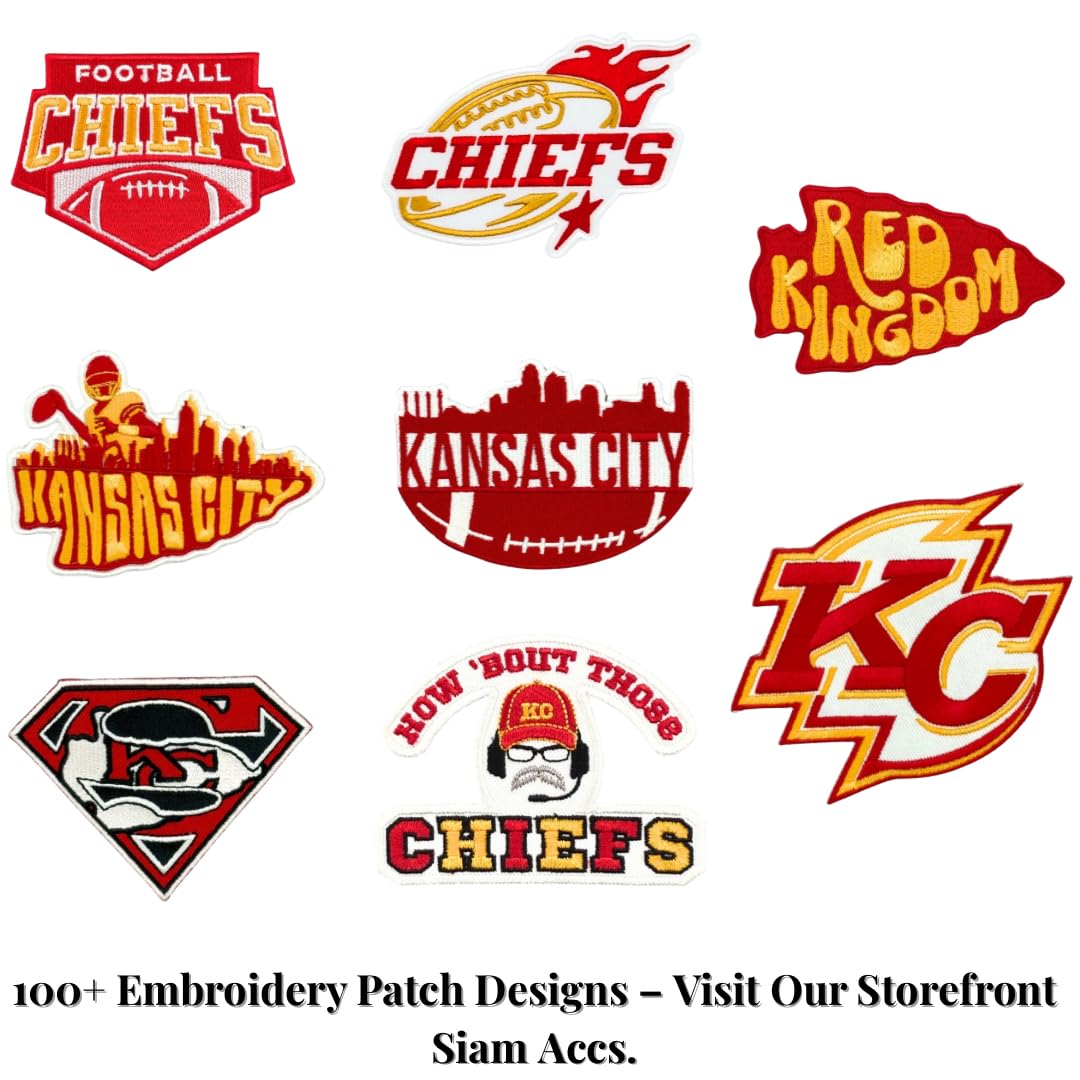 Kansas City Chiefs Aufnäher - Stickerei Patch Für Kleidung & Taschen