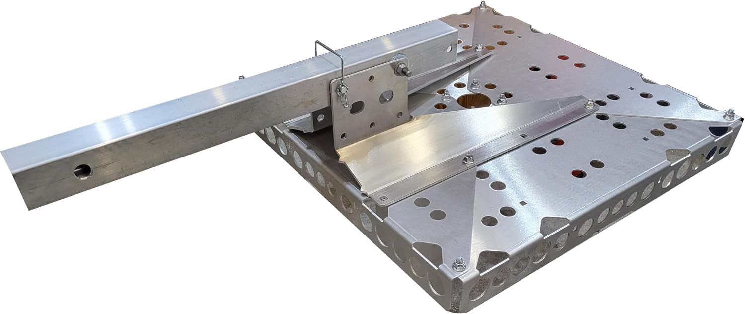GennyGo StowaTray Stowable Hitch-Mounted Cargo Carrier Tray