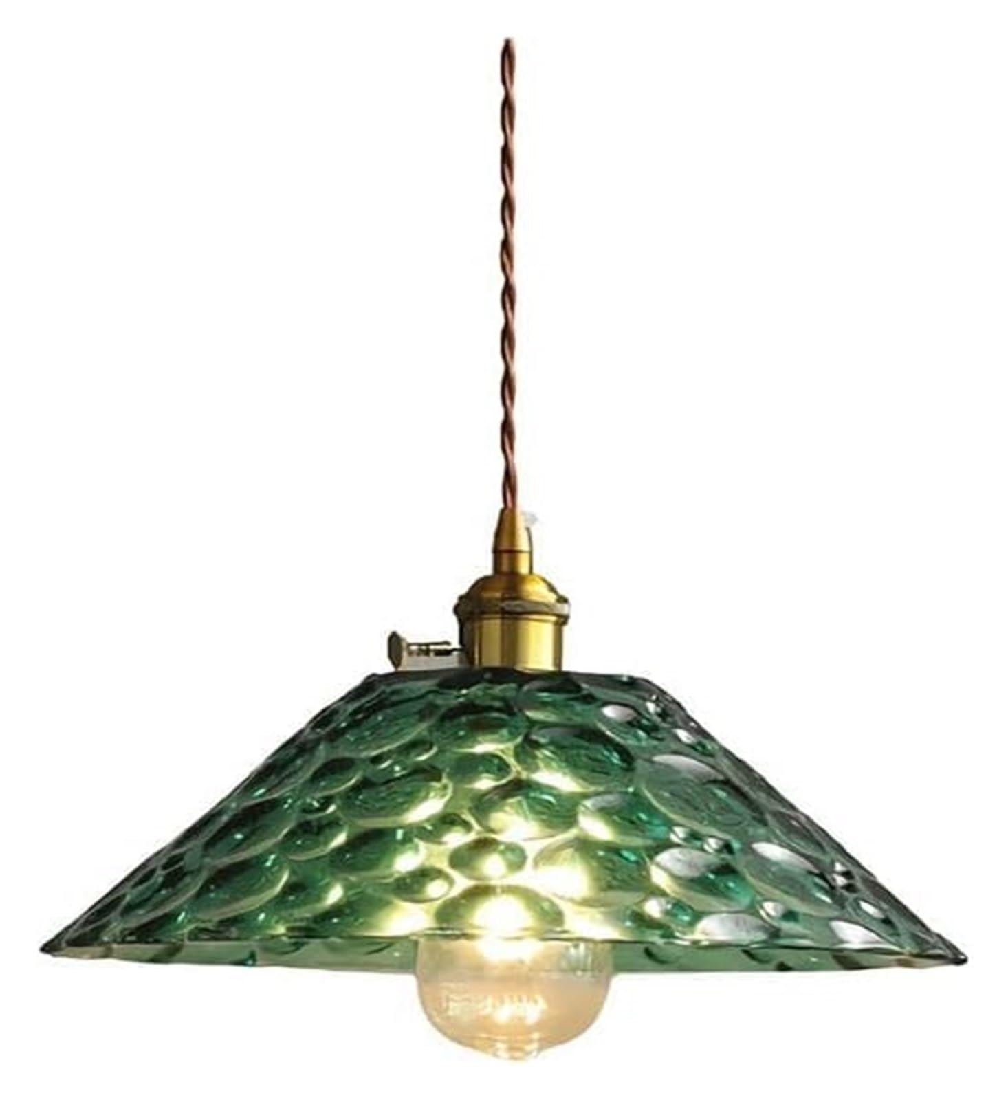 PCXEHUYP Chandelier Pendant Light Lamp Lighting - Glass Chandelier, Adjustable Height Restaurant Office Decoration Bedside Ceiling Hanging Chandeliers Lighti