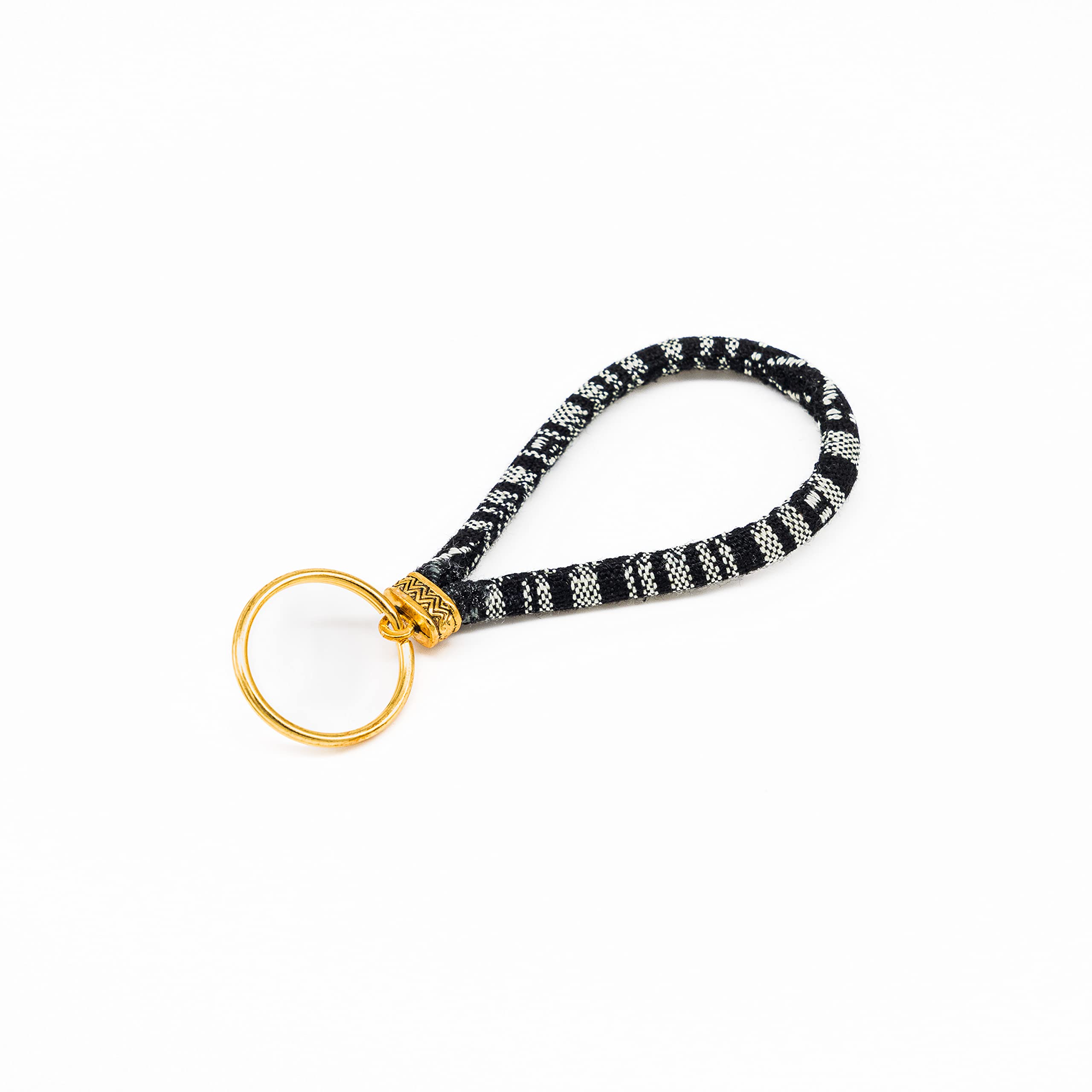 Made by Nami Boho Schlüsselanhänger - Glücksbringer Talisman Handmade Surfer Festival Accessoires - Beste Freundin Geschenk Geburtstag - Taschenanhänger (Schwarz)