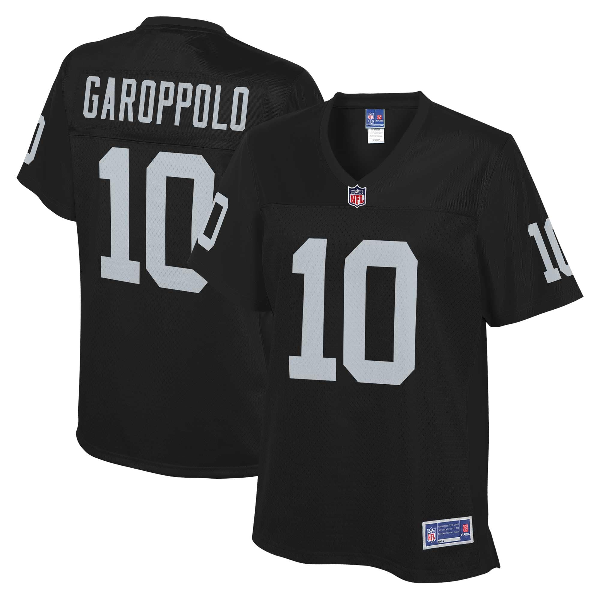 NFL PRO LINE Women's Jimmy Garoppolo Black Las Vegas Raiders Player Jersey