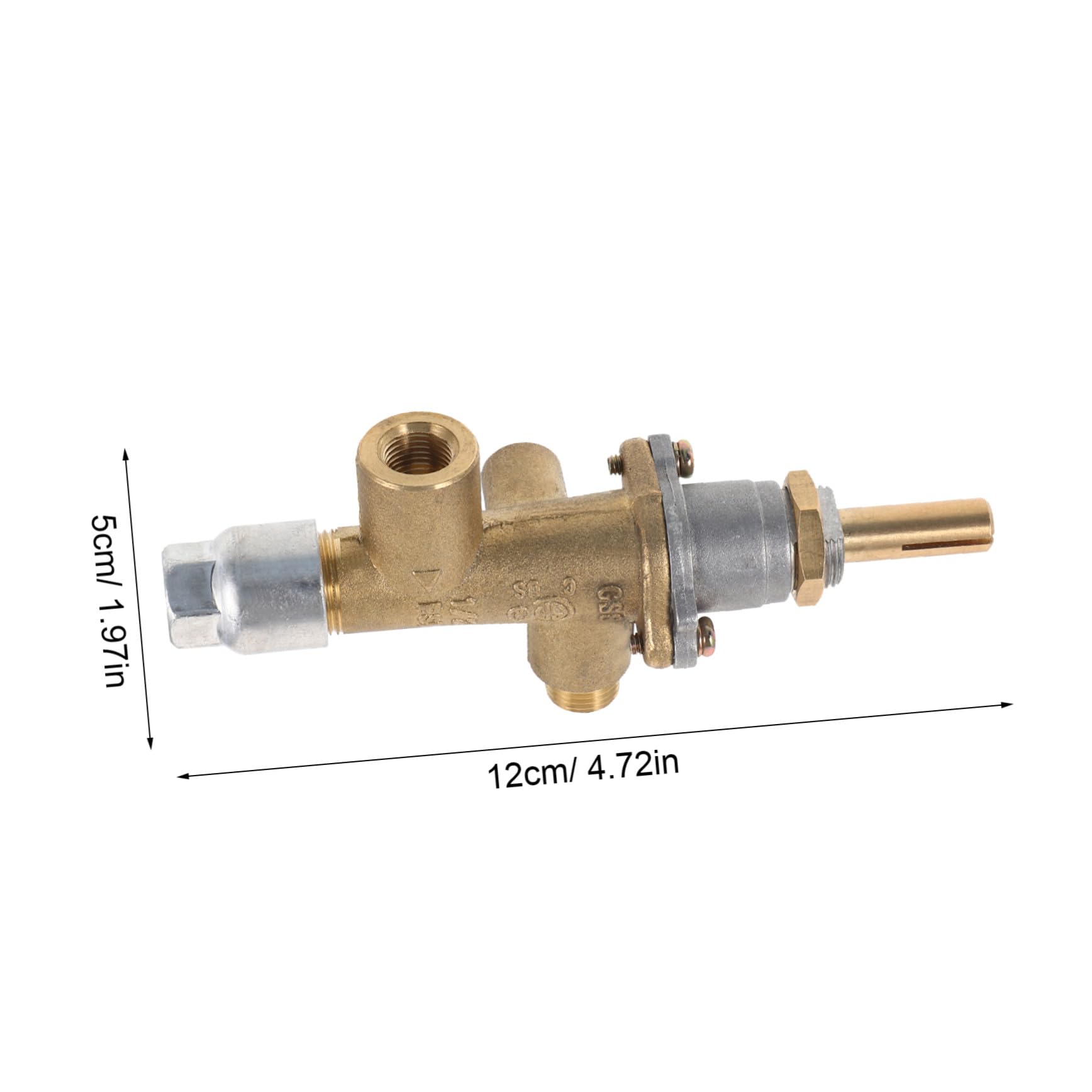 VICASKY Kit De Thermocouple Gaz avec Interrupteur Inclinaison pour Parasol Chauffant Extérieur Thermique Compatible Soupapes Protection Sécurité Anti-Extinction
