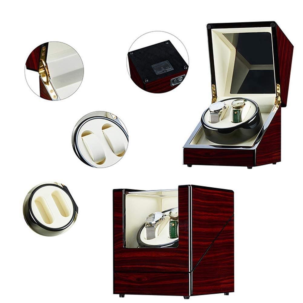 YNIYUJKL Watch Winder Automatic Automatic Watch Winding Box Mute Motor Dual Watches Rotation Storage Case Watch Turn Box Display Box Watch Winders