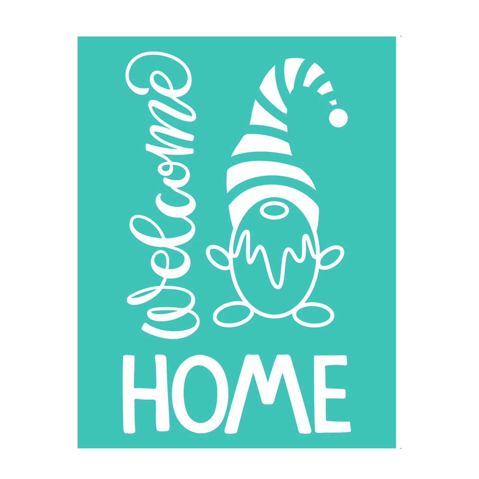 DIIOOMIEEU Silk Screen Stencil Screen Printing Clothes Embossing Christmas Print Stamp Reusable Suppl