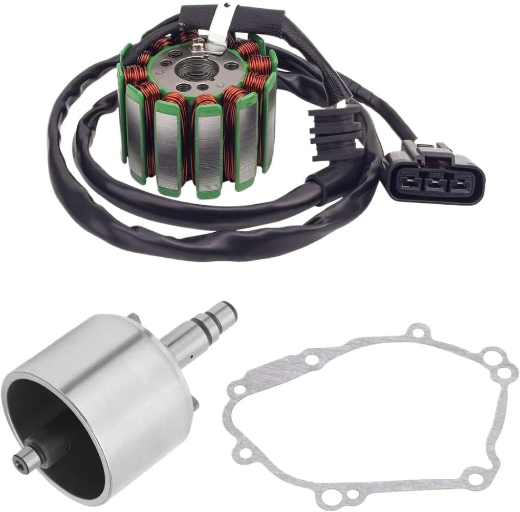 Flywheel Stator Coil Gasket Rectifier 2D1-81410-10-00 5JW-81960-00-00 Compatible with YZF R1 07-08 FZ1 06-2014 FZ8 800 11-2012