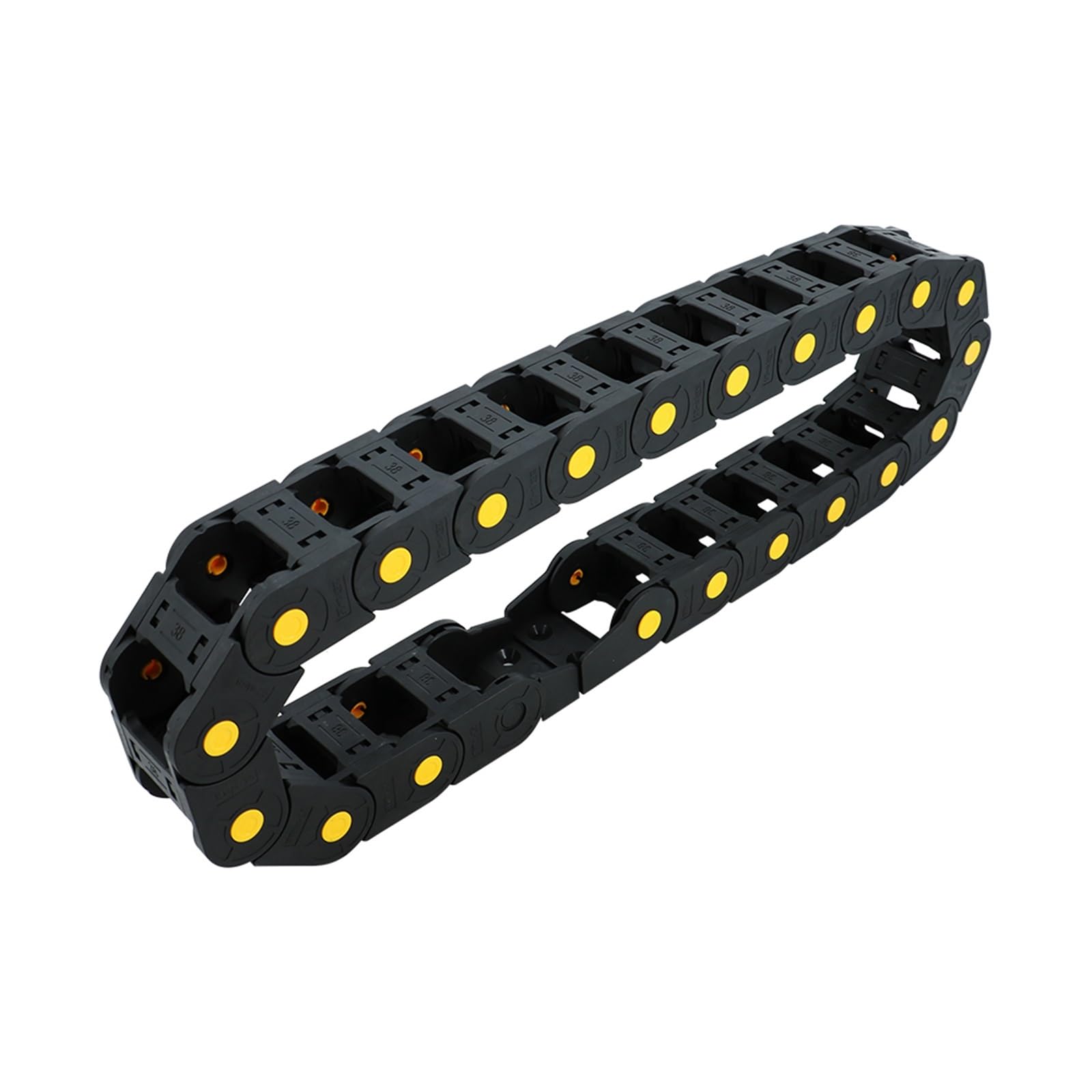 Piezas 1 pieza 1 enrutador de cadena de arrastre de cable múltiples modelos altura interior 35/45(35x100 mm,Semi-enclosed)