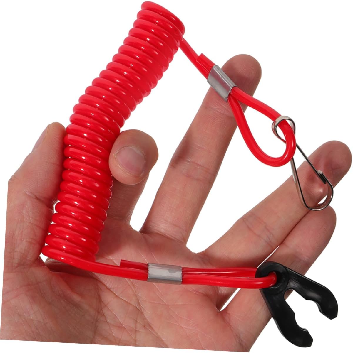 Alipis Emergency Stop Red Lanyard for Boat Engine 3pcs Safety Cord Harness for Marine Use Sturdy and Reliable Engine Kill Switch Lanyard