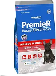 Ração Premier Raças Específicas Bulldog Francês para Cães Filhotes, 2,5kg Premier Pet Raça Filhotes,
