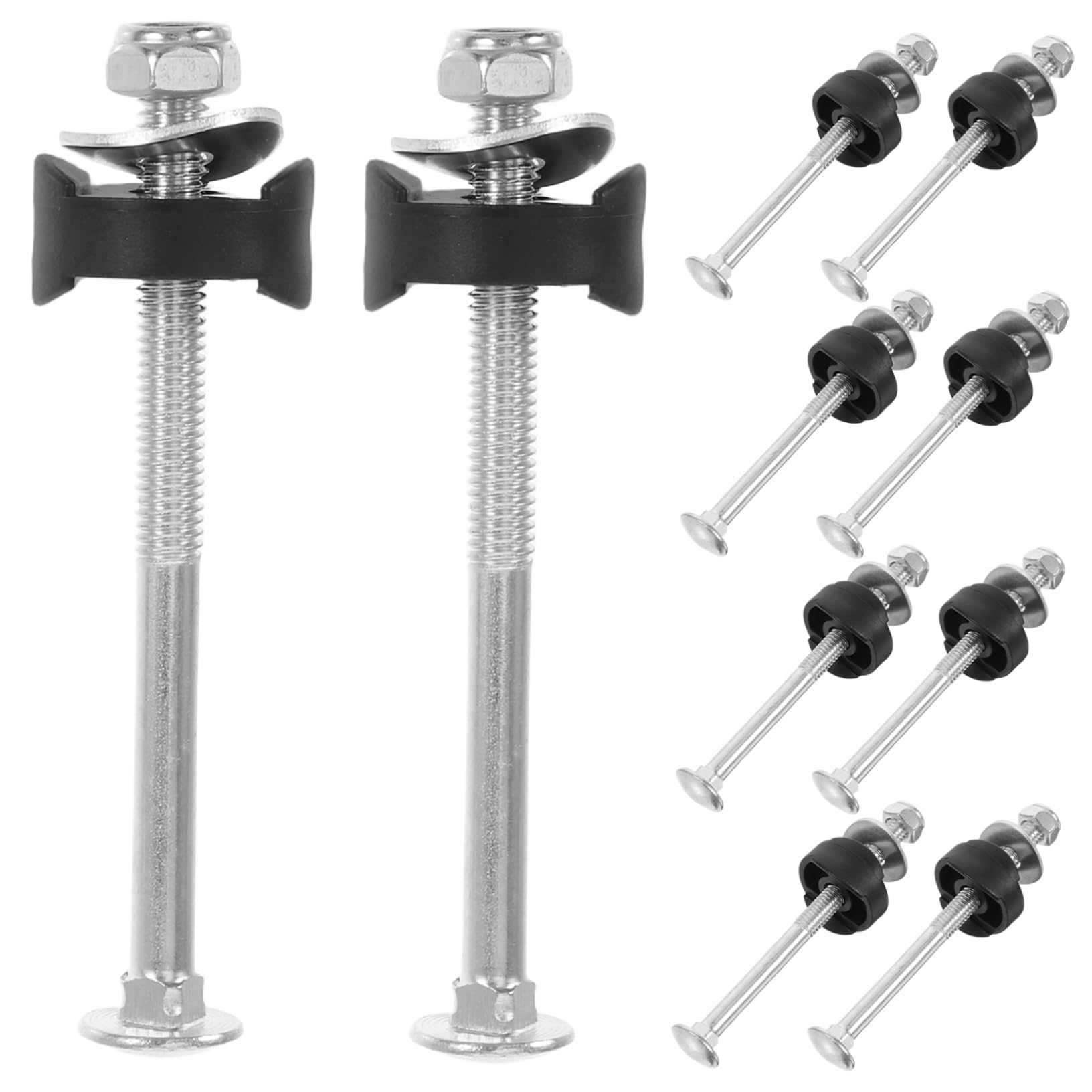 Mipcase 15Sets Trampoline Replacement Screws Durable Parts for Jump Stability Quick Installation Compatible with Indoor Outdoor Trampolines Essential Repair Tool for Safety