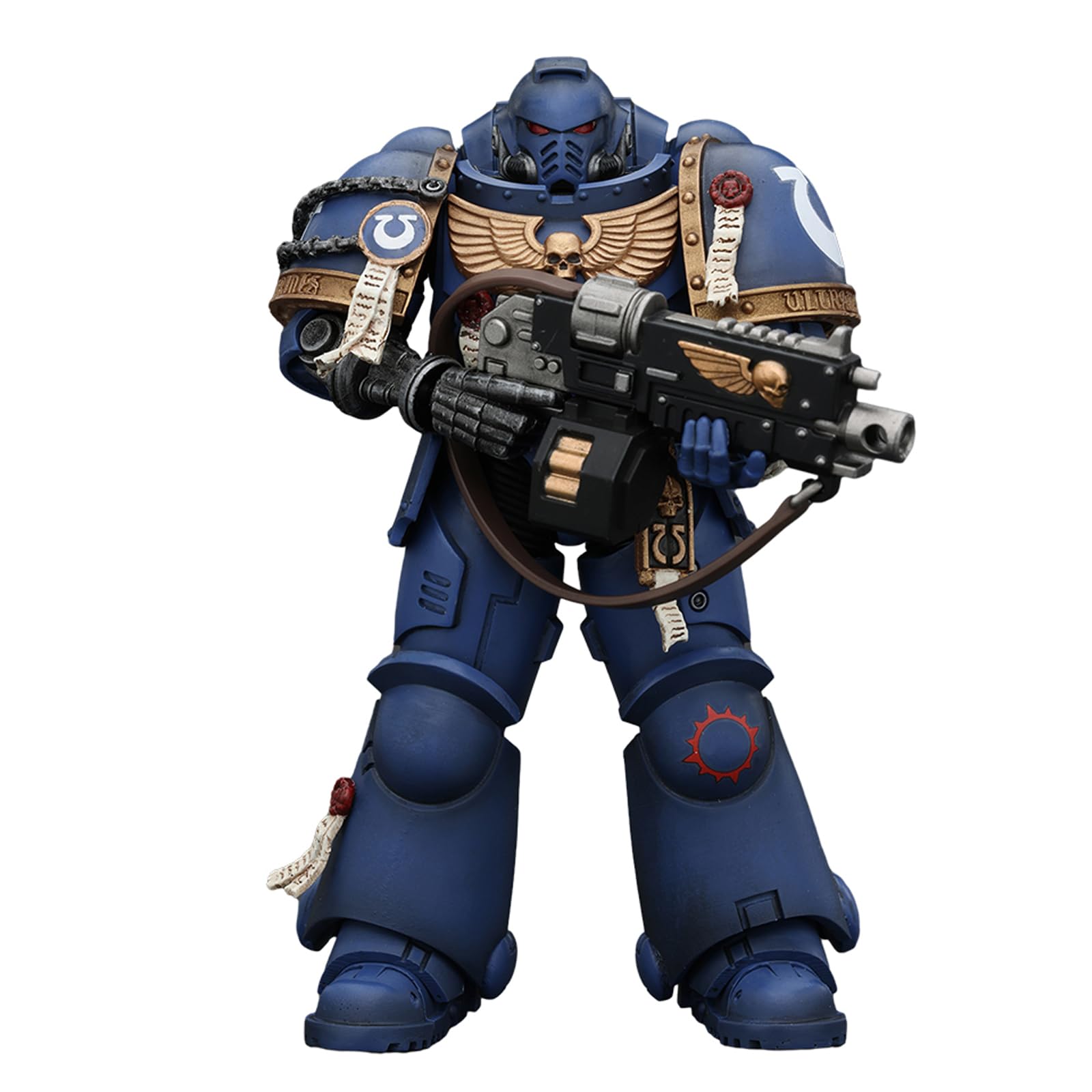 GWTCTOY JoyToy 40K Original License 1:18 Action Figure, Space Marine Uitramarines Brother Chairon - Image 2