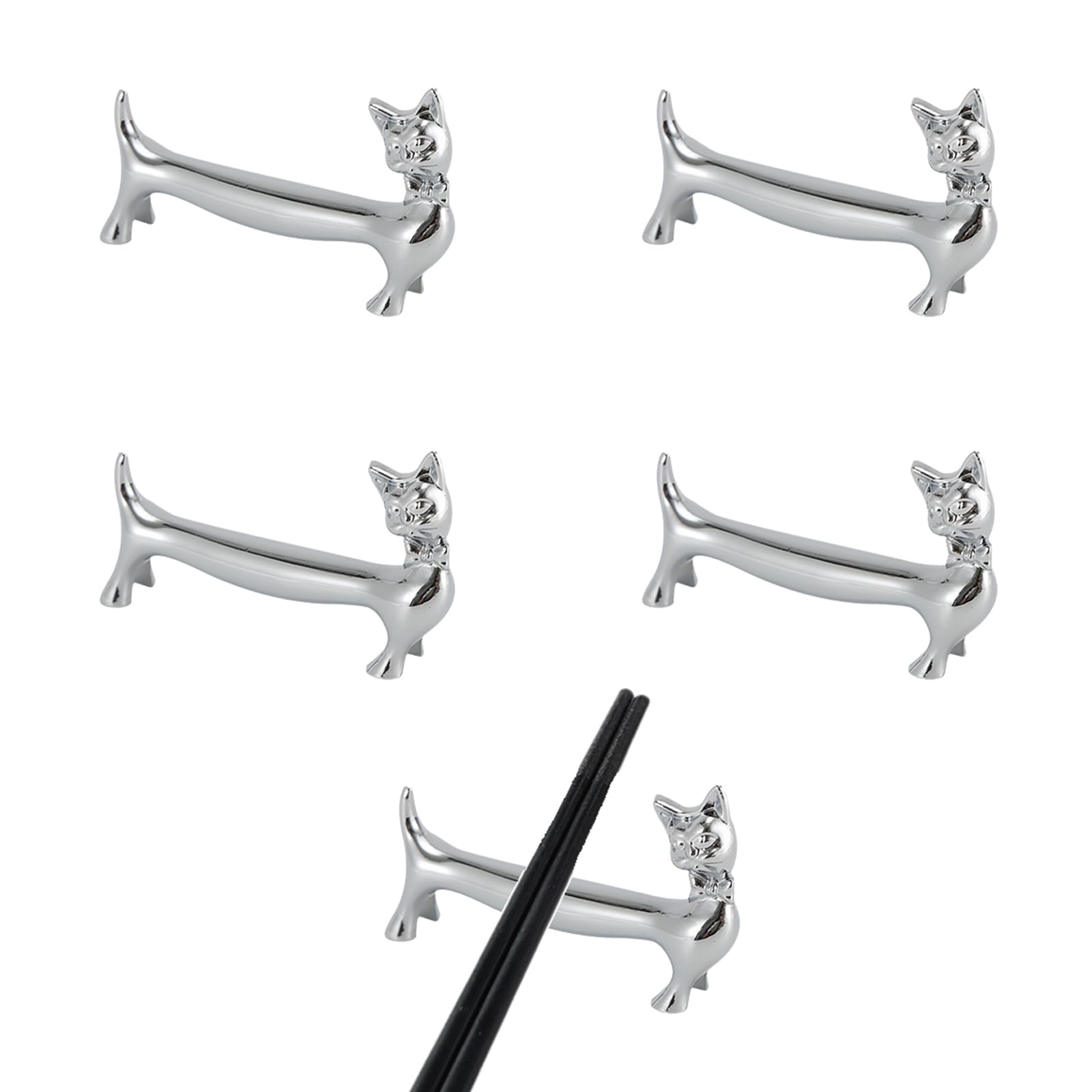 Repose-Baguettes, Support pour Baguettes de Restaurant, Support Mignon pour cuillère et Fourchette, Support pour Baguettes et Couteau de Table.